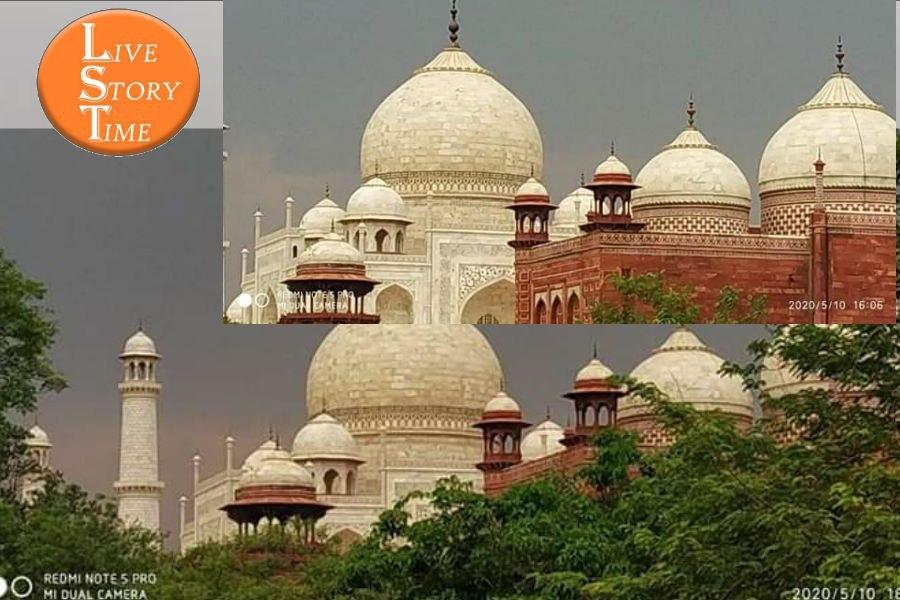 कोरोना के प्रकोप से Taj Mahal बंद हैं, यहां देखें कुछ तस्वीरें, पार्ट-2