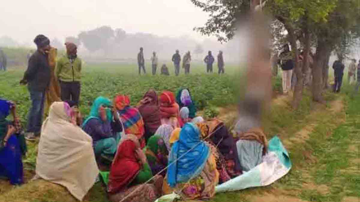 7 दिन में लगातार 5वीं हत्या, पेड से लटका मिला किसान का शव