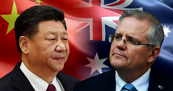 अब चीन और ऑस्‍ट्रेलिया के बीच युद्ध के बादल मंडराए