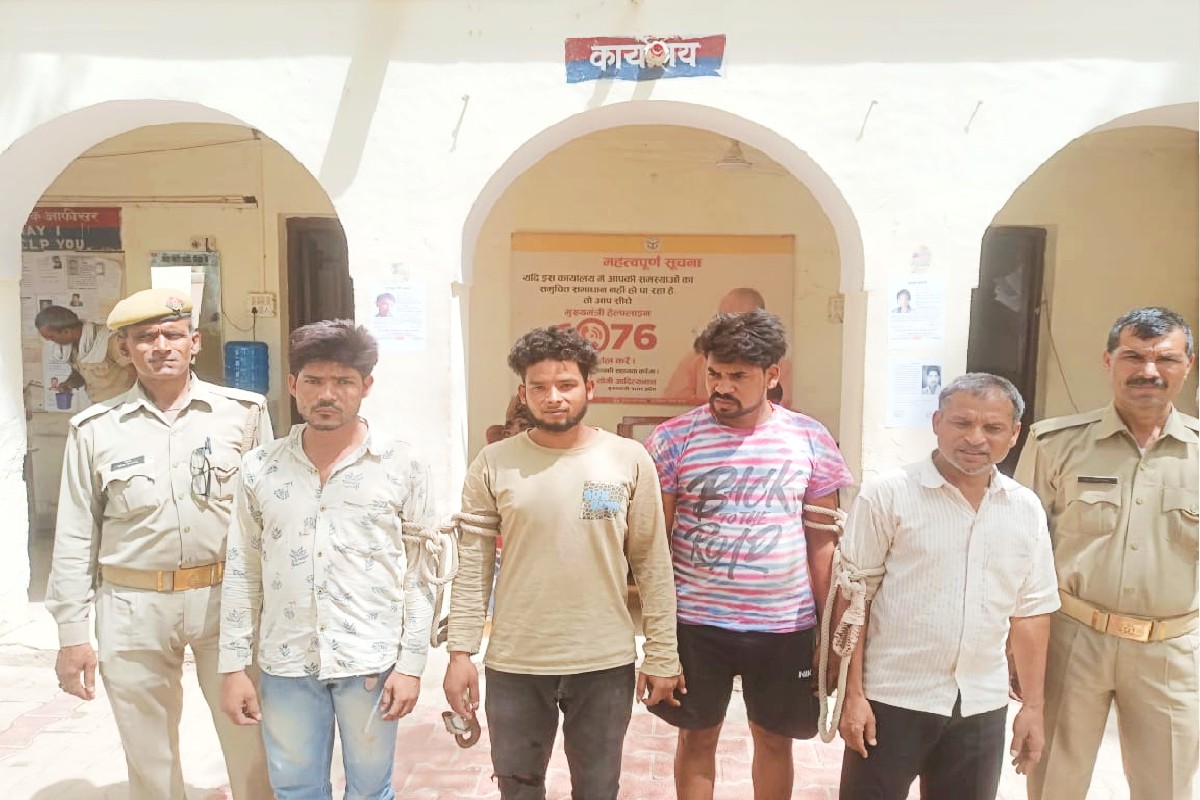 मलपुरा पुलिस ने पकड़े जुआरी