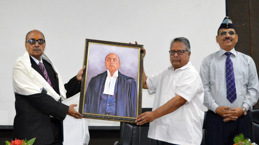 Justice Narendra Kumar Jain honoured