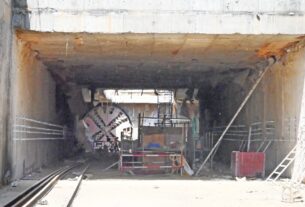 agra metro tunnel