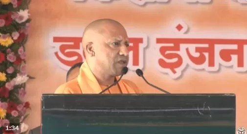 पूर्व पीएम चौधरी चरण सिंह की 51 फीट ऊंची प्रतिमा का सीएम योगी ने किया अनावरण