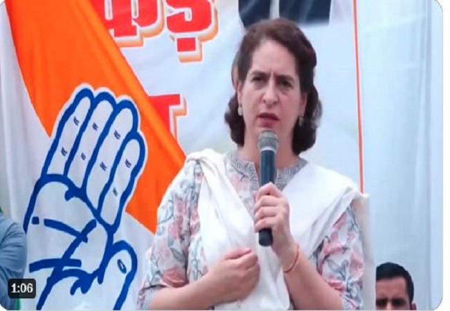 हमारा आपसे रिश्ता टूटा नहीं क्योंकि हमारा राजनीतिक नहीं बल्कि पारिवारिक रिश्ता है: प्रियंका गांधी