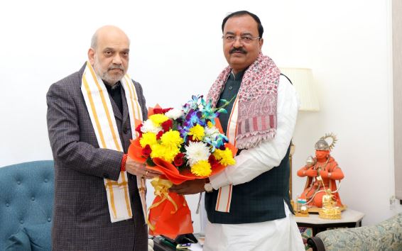 डिप्टी सीएम केशव प्रसाद मौर्य ने गृहमंत्री अमित शाह से की मुलाकात, जल्द मिल सकता है यूपी बीजेपी को नया प्रदेश अध्यक्ष