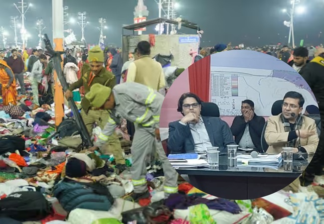 Maha Kumbh Stampede: आशीष गोयल और भानु चंद्र गोस्वामी को मिली महाकुंभ की जिम्मेदारी; 2019 के कुंभ में रहा अहम योगदान