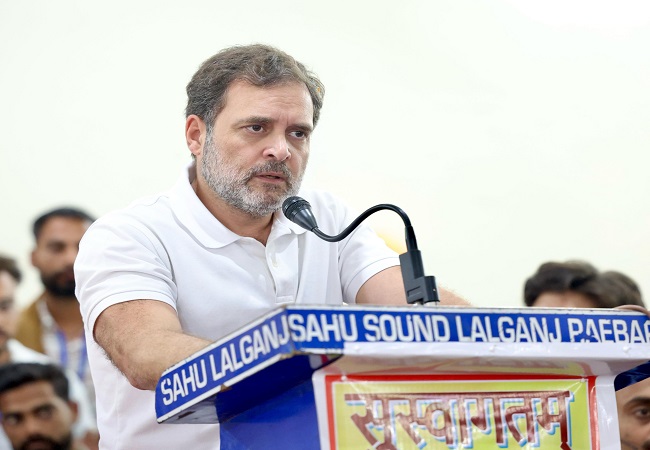 राहुल गांधी, बोले- यूपी की BJP सरकार है ‘फेल’, योगी जी कहते हैं कि डबल इंजन की सरकार है, लेकिन यहां तो कोई इंजन ही नहीं है